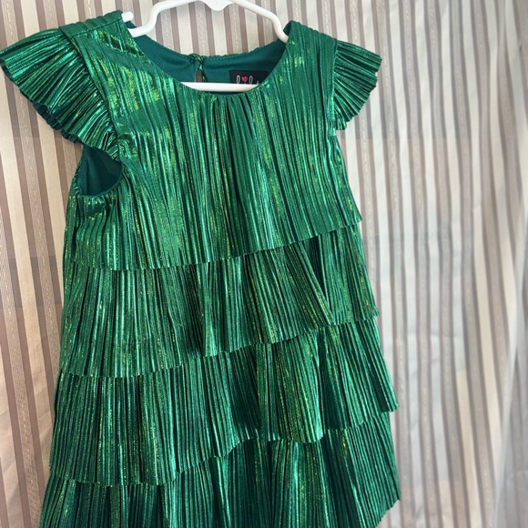 Girls Shimmery Dress - Picture 2 of 10